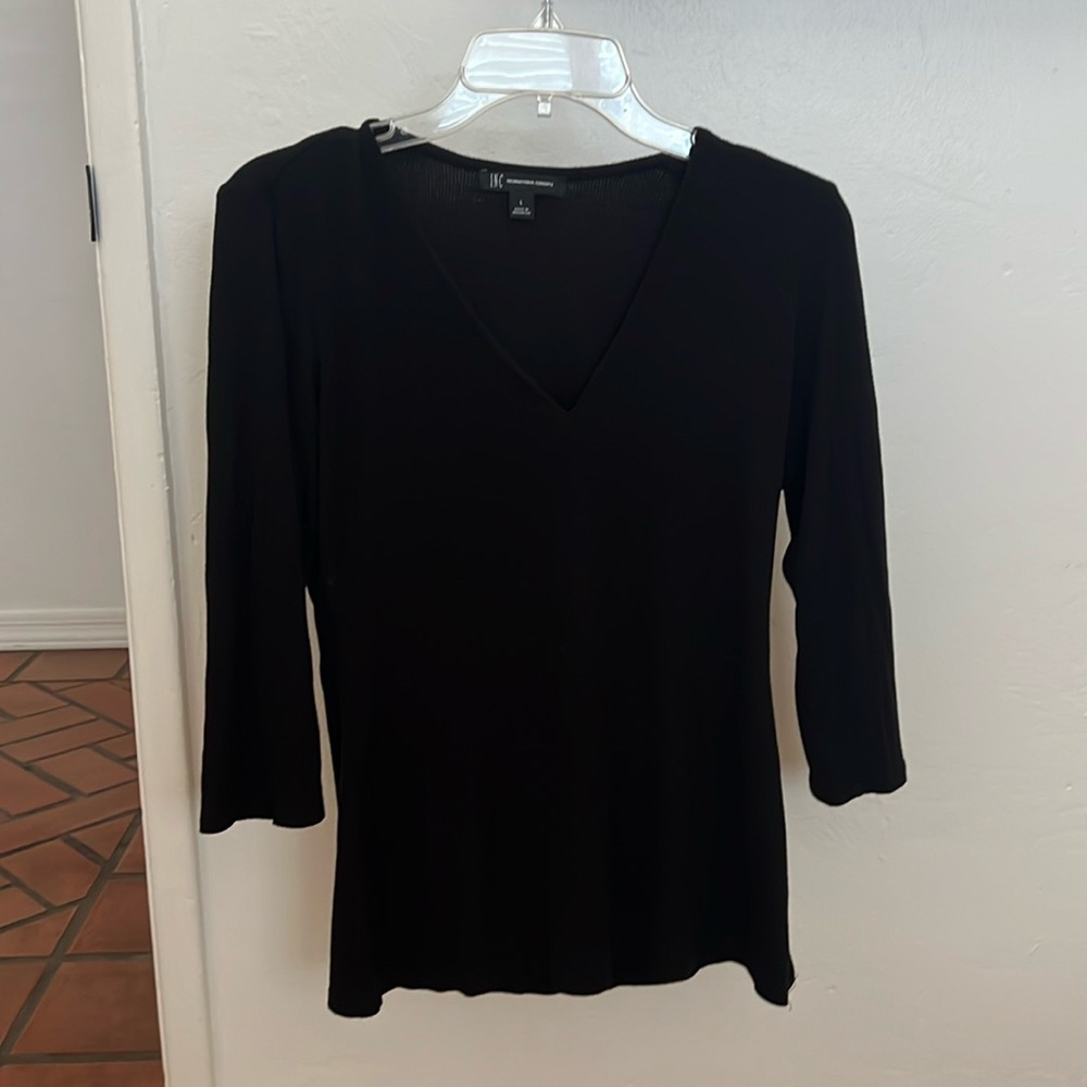 Black INC 3/4 sleeve blouse